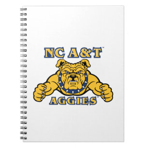 NC A&T Aggies Aggie Bulldog Notitieboek