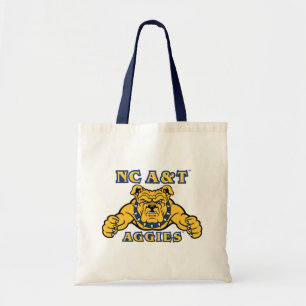 NC A&T Aggies Aggie Bulldog   Tote Bag