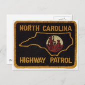 NC STATE TROOPER BRIEFKAART (Voorkant / Achterkant)