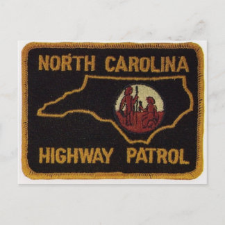 NC STATE TROOPER BRIEFKAART