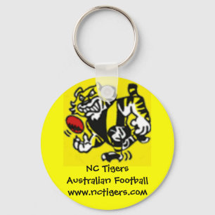 NC TigersAustralische sleutelketen voor Football Sleutelhanger