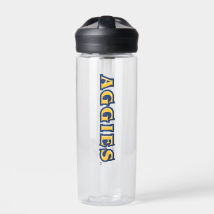 NCA&T Staatsuniversiteit Aggies Wordmark Waterfles