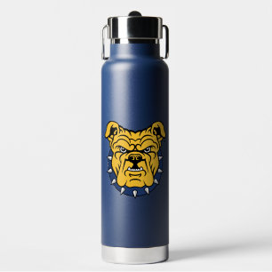 NCA&T Staatsuniversiteit Bulldog gezicht Waterfles
