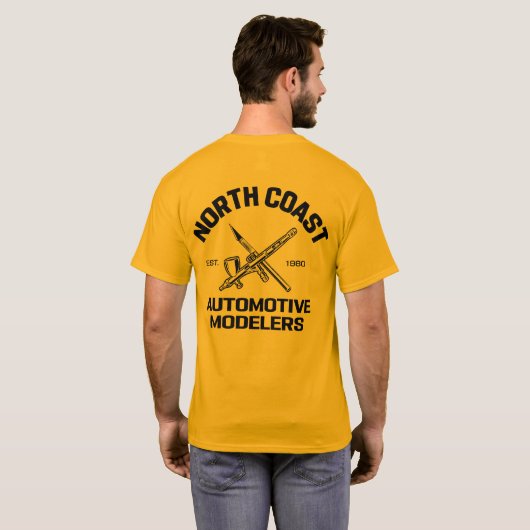 NCAM Cross Shirt - Afdruk achteraan (Achterkant volledig)