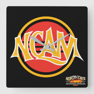 NCAM Workshop-klok Vierkante Klok