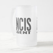 NCIS-agent in ruste Matglas Bierpul (Voorkant links)
