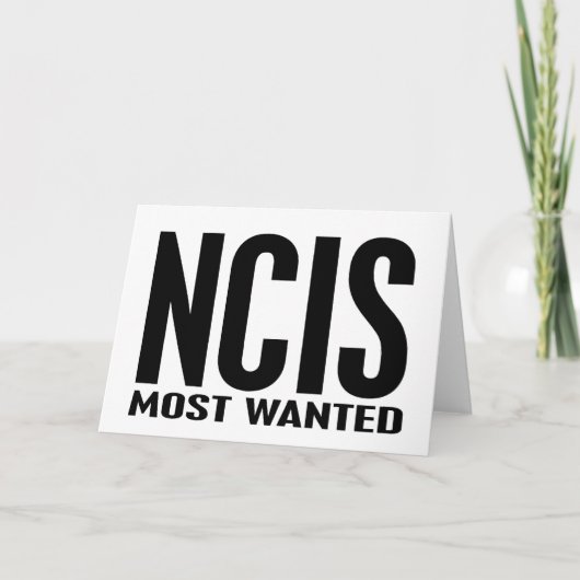 NCIS Most Wanted Kaart (Voorkant)