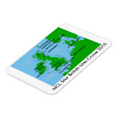 NCL Star British Isles Cruise 2015 Magneet (Linkerzijde)