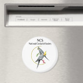 NCS grote 3 inch ronde magneet (Insitu (Vaatwasser))