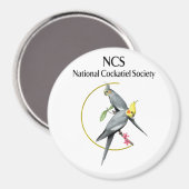 NCS grote 3 inch ronde magneet (Voorkant / Achterkant)