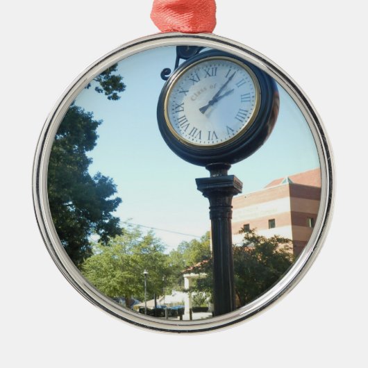 NCSSM, Bryan Clock Metalen Ornament (Voorkant)