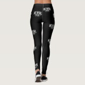 NCWHL-Leggings - zwart Leggings (Achterkant)