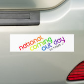 NCZV Inklinische White Bumpersticker (Op auto)