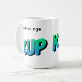 ND pour ES - KUP KLUB Coffee Mug Officiel (Devant gauche)