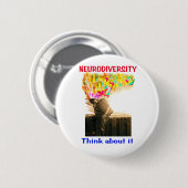 ND Scotty denkt erover na Ronde Button 5,7 Cm (Voorkant /achterkant)