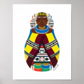 Ndebele, affiche sud-africaine de Matryoshka (Devant)
