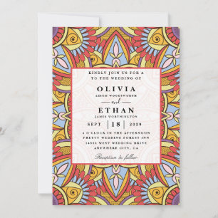 Ndebele invitations traditionnelles de mariage