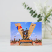 N'djamena, Tchad Carte Postale de Voyage (Debout devant)