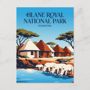 Ndlovu Kamp Eswatini Briefkaart