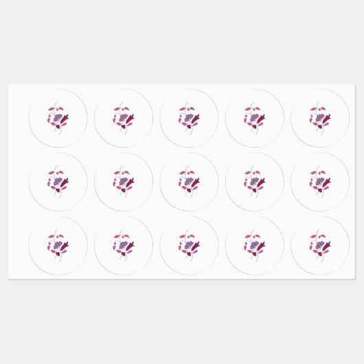 Ndrrmc Style, Soft Paars, Jazzberry Jam Labels (Vel)