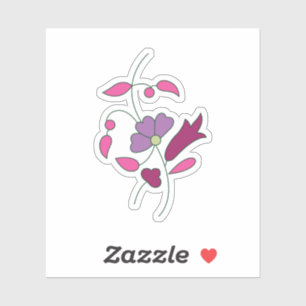 Ndrrmc Style, Soft Paars, Jazzberry Jam Sticker