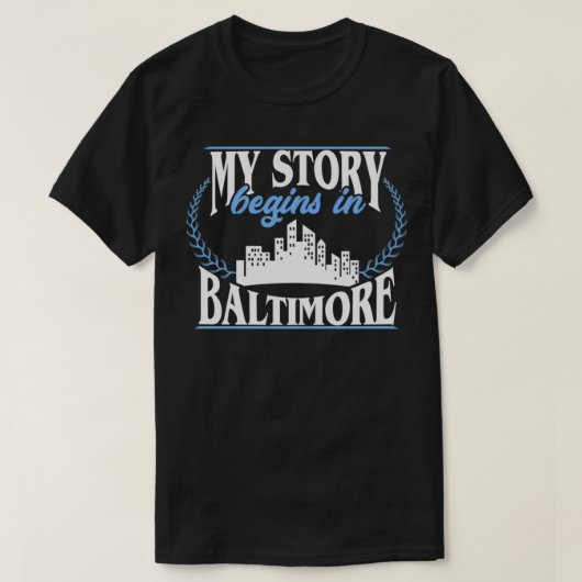 Né à Baltimore Pullover (Design devant)