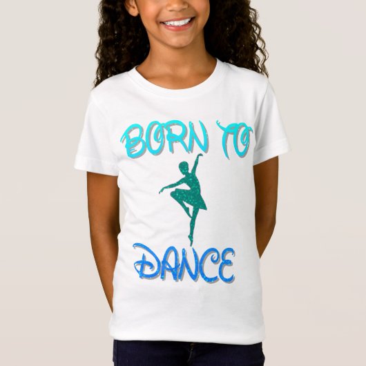 Né à Dance Ballerina T-Shirt (Devant)
