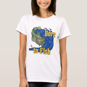 Né à Fish Fishing TShirt