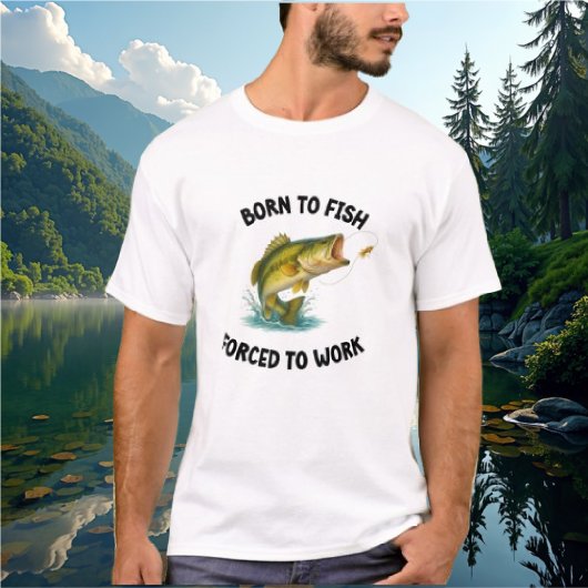 Né à Fish, forcé à travailler Tshirt