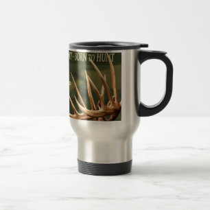 NÉ À LA CHASSE - VOYAGE MUG (2) - CHERCHEURS DE CE