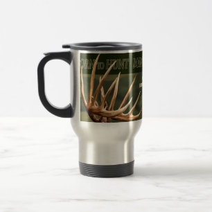 NÉ À LA CHASSE - VOYAGE MUG - LES ANTLERS DE CER