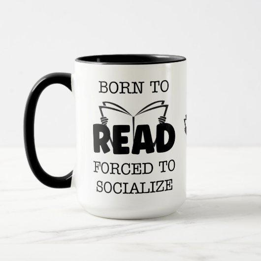 Né à lire forcé à socialiser la Mug (Gauche)