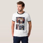 Né à Race, Racing Car T-shirt (Devant entier)