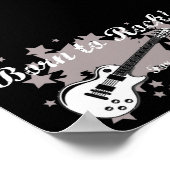 Né à Rock, forcé à travailler Poster (Coin)
