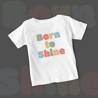 Né à Shine - T-shirt bébé | DP7Art