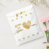 Né à Shine White Favor Sacs (Scellé)