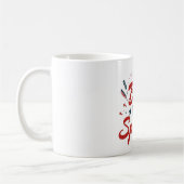 Né à Sparkle Patriotic Mug (Gauche)