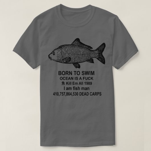 Né À Swim Ocean Est Un TShirt (Design devant)
