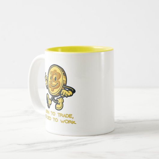 Né Au Commerce, Forcé À Travailler De La Mug (Devant gauche)