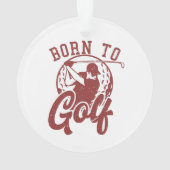 Né au golf (dos)