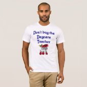 Ne branchez pas le T-shirt de professeur de garde (Devant entier)