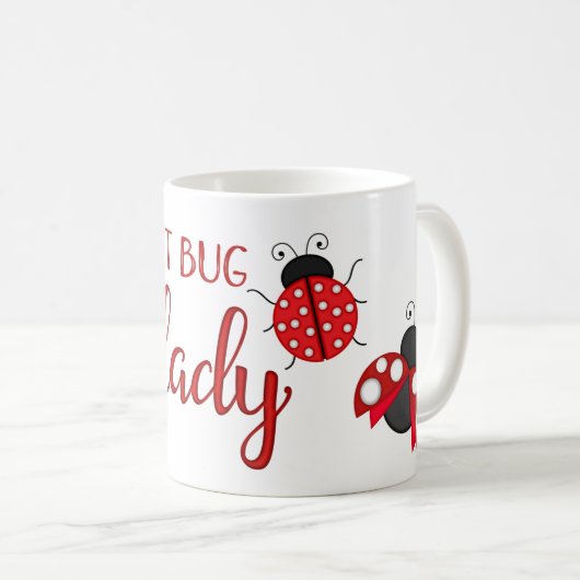 Ne branchez pas Madame Ladybug Mug (Devant droit)