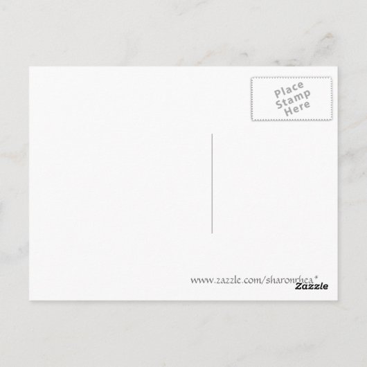 Ne cède jamais ! Carte postale (Dos)