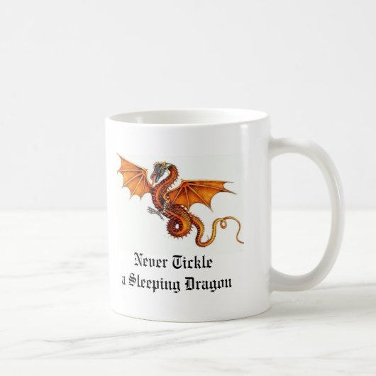 Ne chatouillez jamais une tasse de dragon de (Droite)