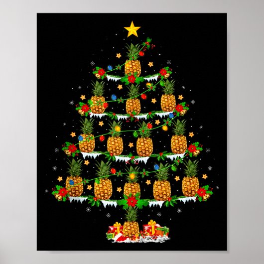 Ne Christmas Tree Lights Funny Ne Xmas Tank Top Poster (Voorkant)