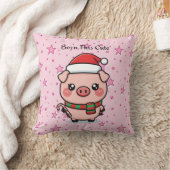Né Cute | Coussin Décoratif Mini Cochon Adorable (Couverture)