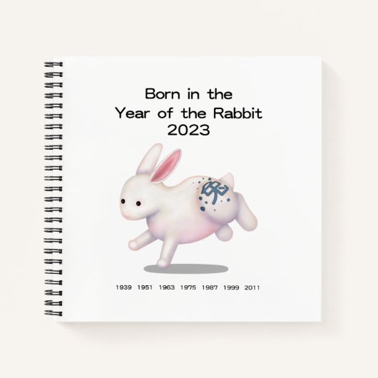 Né dans l'année du Journal de bébé lapin (Devant)