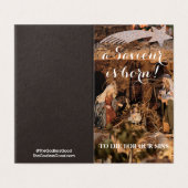 Ne décevez pas - Cartes de Noël athées 25pk Sm (Outside Unfolded)