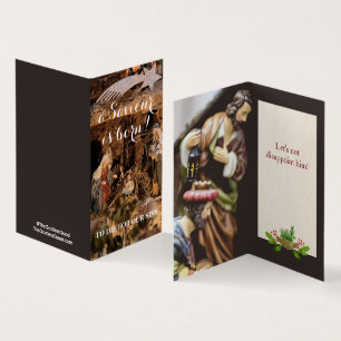 Ne décevez pas - Cartes de Noël athées 25pk Sm