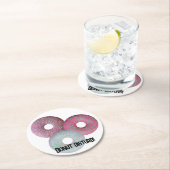 Ne dérange pas ! Dessous-de-verre en papier (En situation)